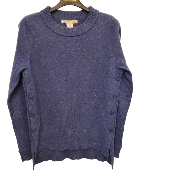 C&C California Small Extra fine Merino Wool Blend Sweater Lagenlook - Picture 2 of 10